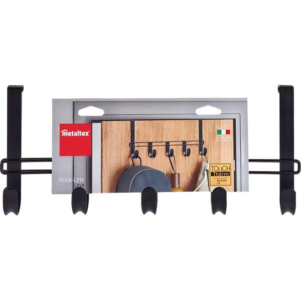 Черна закачалка от неръждаема стомана Lava - Metaltex-image-2