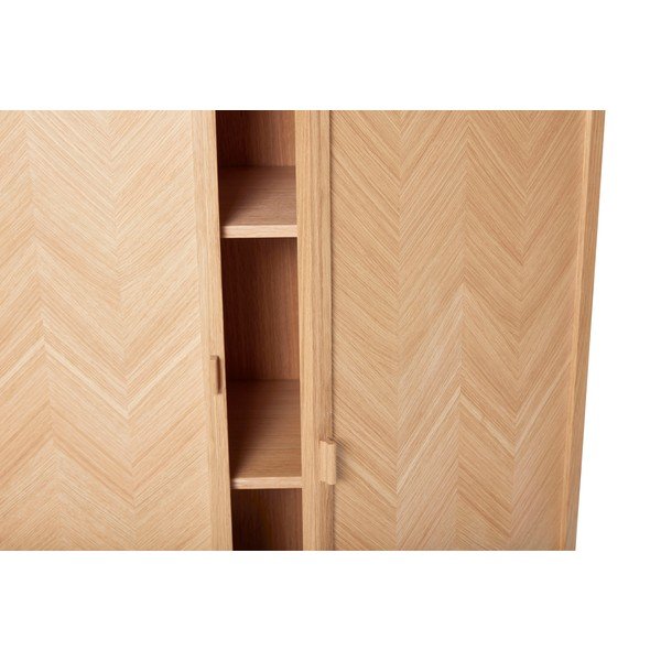 Гардероб от дъб 100x140 cm Herringbone - Hübsch-image-2