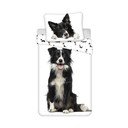 Единично  памучно детско спално бельо 140x200 cm Border Collie – Jerry Fabrics