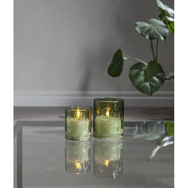 LED свещ (височина 12,5 см) Flamme Leaf - Star Trading-image-4