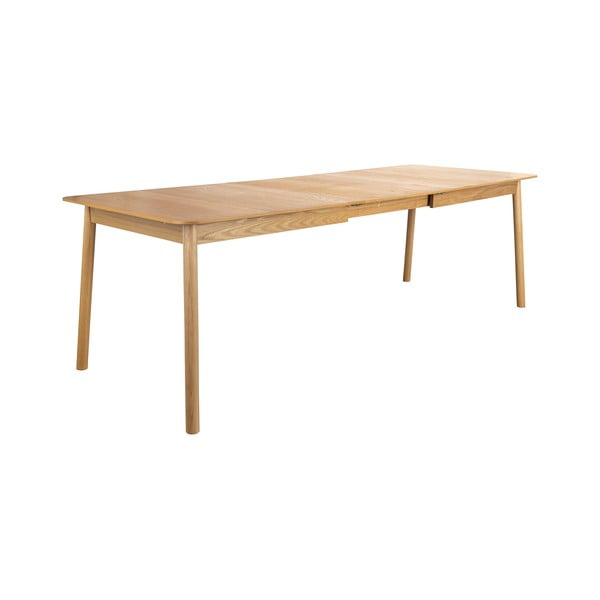 Сгъваема маса за хранене с дъбов плот 90x180 cm Glimps - Zuiver-image-2