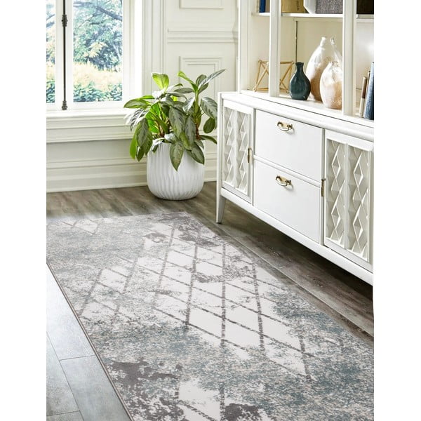 Сиво-синя пътека 80x300 cm Sensi Gepi – FD-image-1