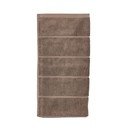 Светлокафява памучна хавлиена кърпа от тери 70x140 cm Sauna – Zone