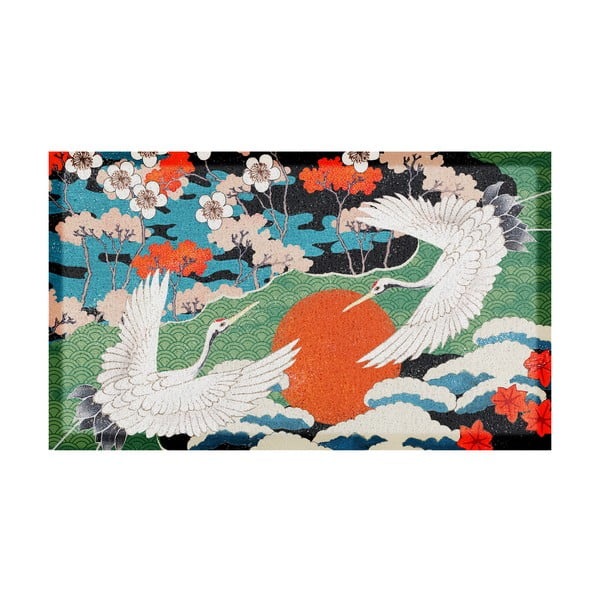 Изтривалка 40x70 cm Japanese Bird – Artsy Doormats