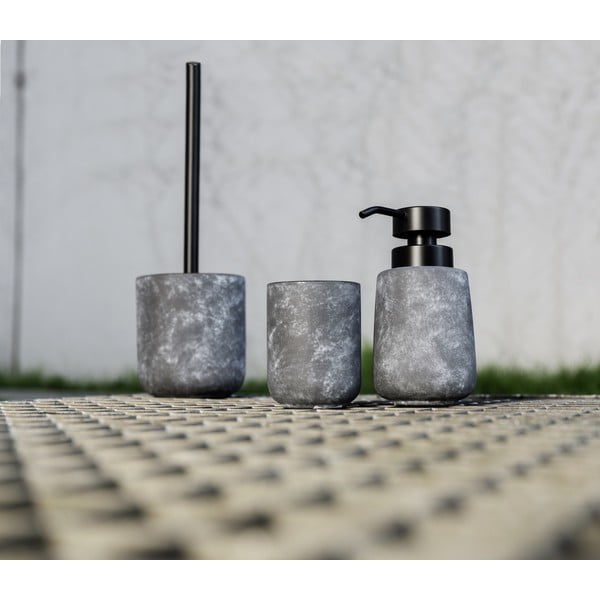 Сив керамичен диспенсер за сапун 400 ml Sacile – Wenko-image-2