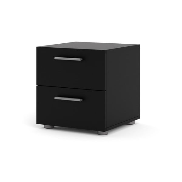 Черно нощно шкафче Pepe - Tvilum-image-4