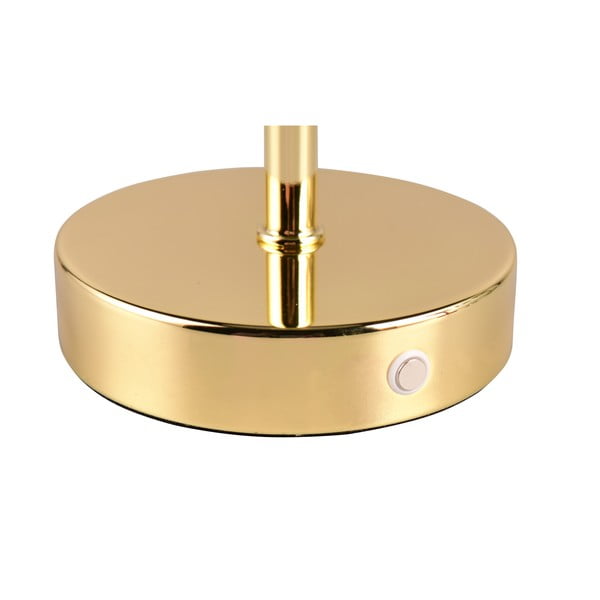 LED настолна лампа с възможност за димиране в златисто (височина 30 cm) Jeff - Reality-image-4