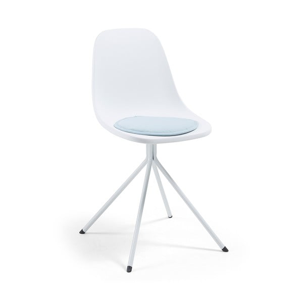 Bílá jídelní židle La Forma Mint-image-4