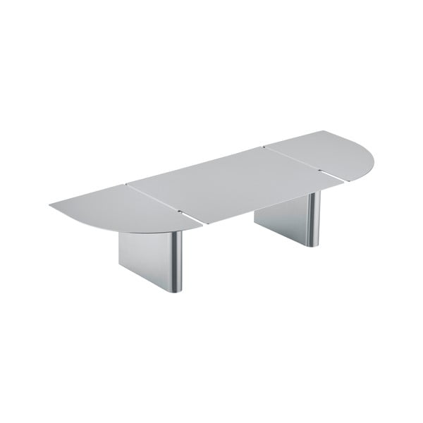 Стенен рафт от неръждаема стомана в матово сребрист цвят 60 cm Oru – Blomus-image-3