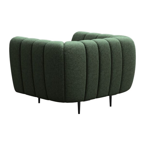 Тъмнозелено кресло Shel – Ghado-image-3