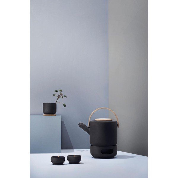 Черен глинен чайник 1,25 l Theo – Stelton-image-4