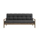 Тъмносив разтегателен диван 205 cm Knob - Karup Design