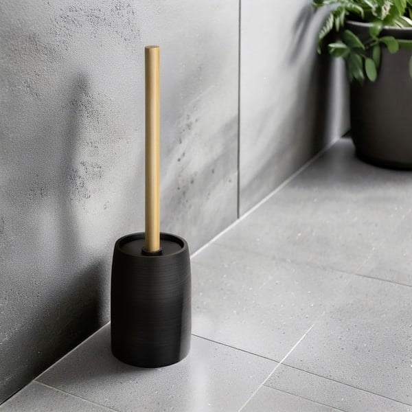 Черна четка за тоалетна от полиресин Altavalle – Wenko-image-1