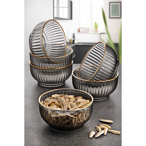 Чаши в комплект от 6 броя по 0,25 л Fume - Hermia-image-1