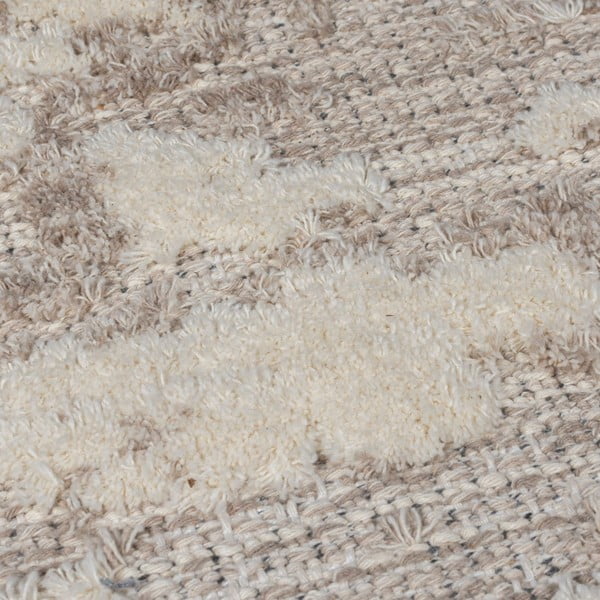 Сиво-бежов килим подходящ за пране 78x150 cm Connely – Flair Rugs-image-3
