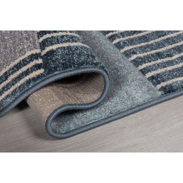 Сив и син килим Velocity, 160 x 230 cm - Flair Rugs-image-3
