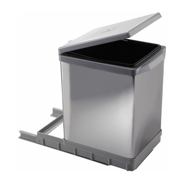 Метален контейнер за сортирани отпадъци/вграден 17 л Tower - Elletipi