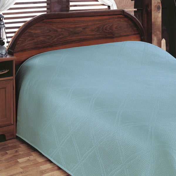 Přehoz přes postel Pike Turquoise, 200x230 cm