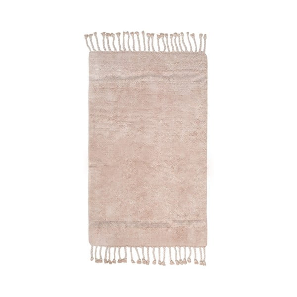 Розова памучна постелка за баня , 70 x 110 cm Paloma - Foutastic