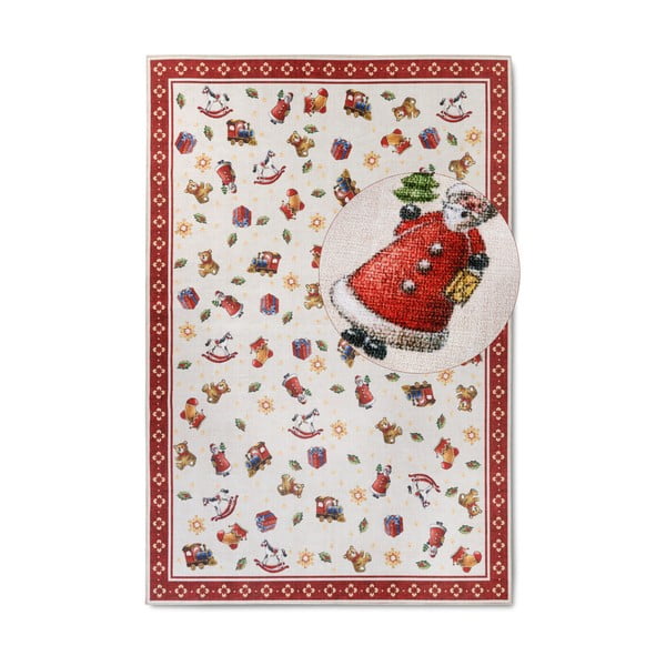 Червен  килим с коледен мотив 160x230 cm Red Christmas – Villeroy&Boch