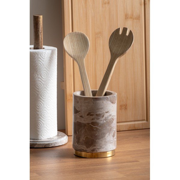 Дървена поставка за кухненски кърпи в естествен цвят ø 15 cm - PT LIVING-image-1