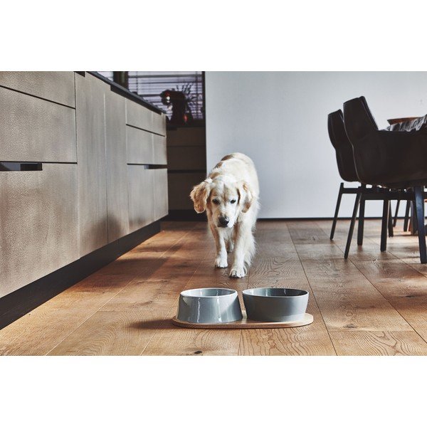 Подложка за купа за хранене 24x46 cm Doppio Oak Natural M/L – MiaCara-image-3