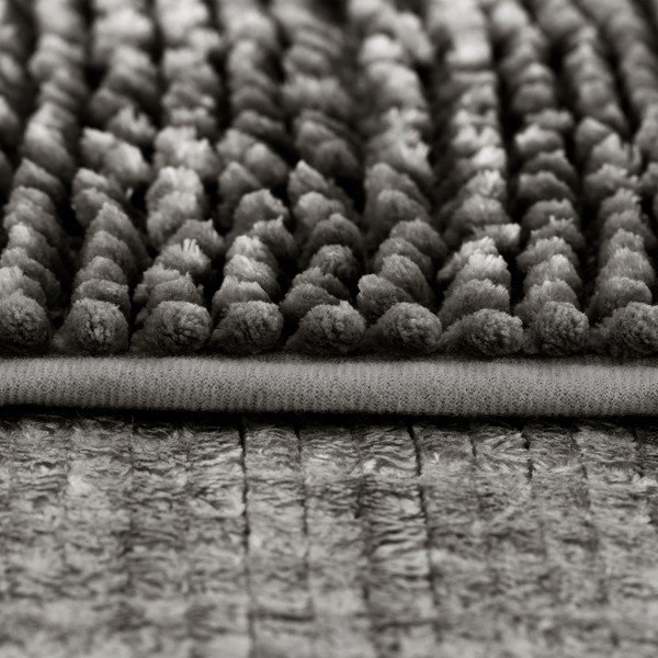 Тъмносиви килими за баня в комплект от 2 бр. WC 80x50 cm Bati – Restilo-image-4