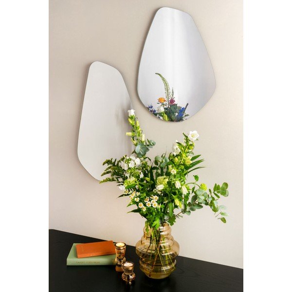 Стенно огледало PT Living Овал, височина 55 cm Organic - PT LIVING-image-1