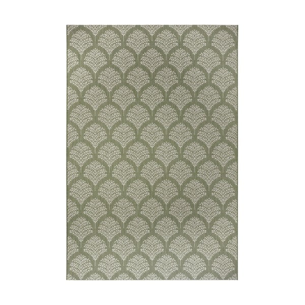 Зелен външен килим Москва, 80 x 150 cm - Ragami
