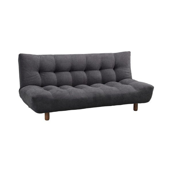 Tmavě šedá rozkládací pohovka Design Twist Tampico-image-1