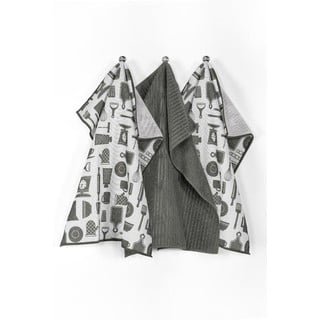 Кърпи в комплект от 3 кърпи от микрофибър 48x40 cm Essential - Tiseco Home Studio