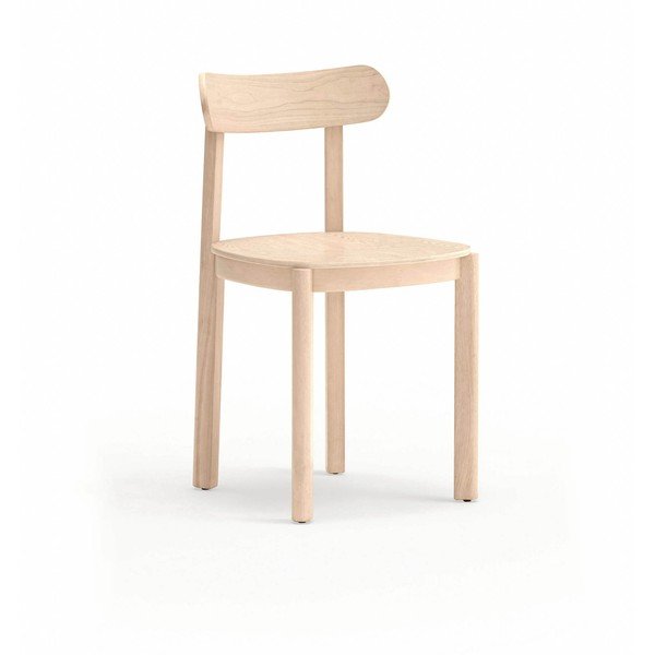 Трапезен стол от декор от ясен в естествен цвят Nara – Teulat