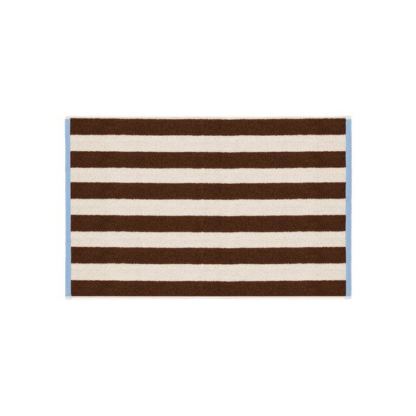 Кафява/кремава памучна кърпа от тери 50x80 cm Gobo – noo.ma-image-2