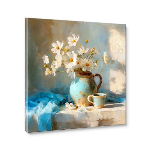 Печатна картина с включена рамка 70x70 cm Anemone – Styler-image-3