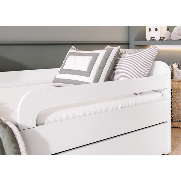 Бяло детско легло с включена подматрачна рамка 80x200 cm Duuli – ELTAP-image-4