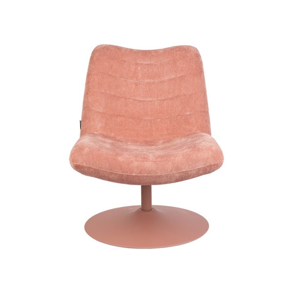 Кресло от розово кадифе Bubba - Zuiver