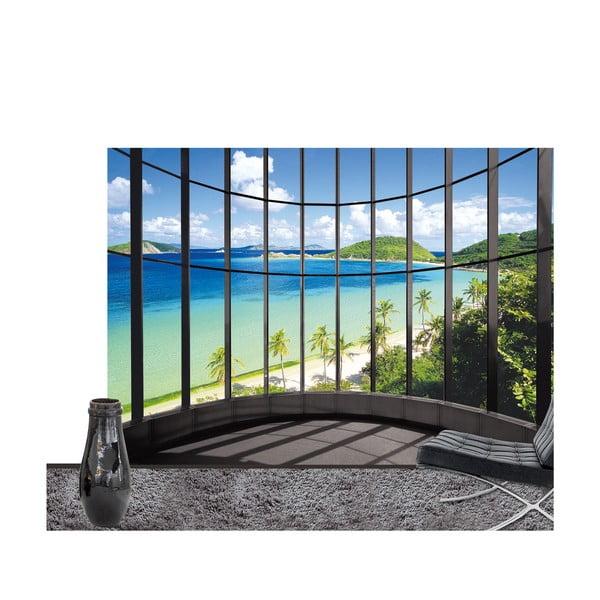 Velkoformátová tapeta Výhled na moře, 254x366 cm