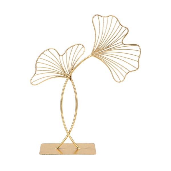 Декорация в злато Leaf Glam, височина 44 cm - Mauro Ferretti