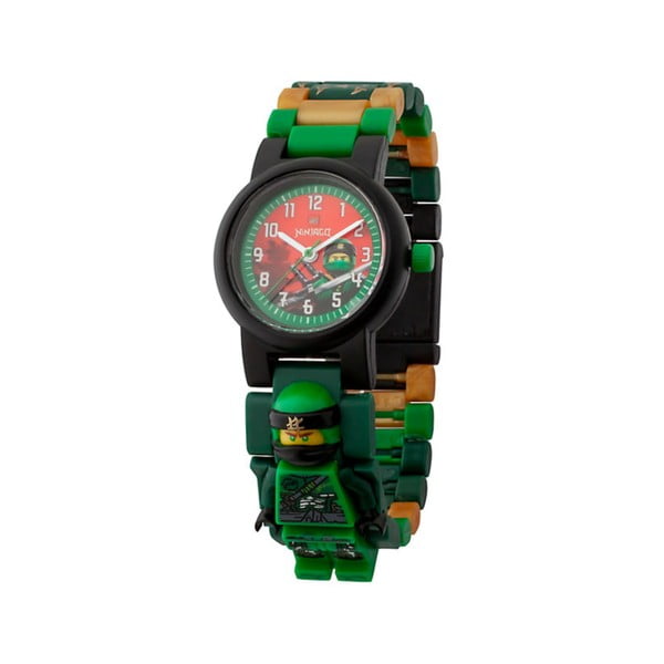 Зелен часовник с фигура Ninjago Lloyd - LEGO®
