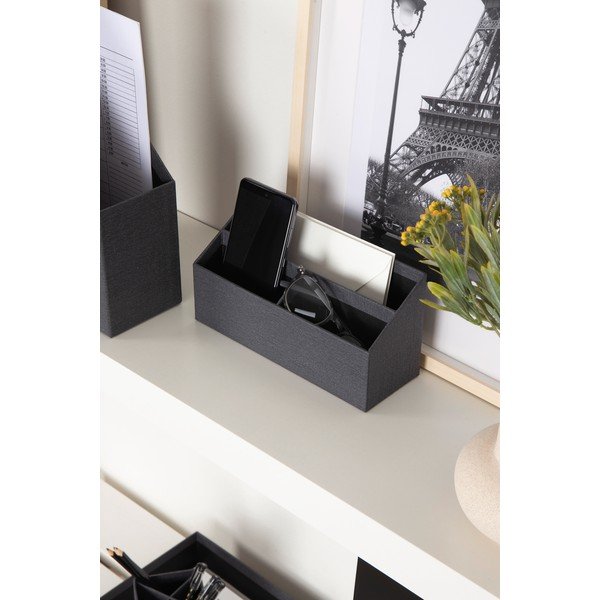 Картонени органайзери в комплект от 4 бр. Hugo Canvas Paper Laminate – Bigso-image-4