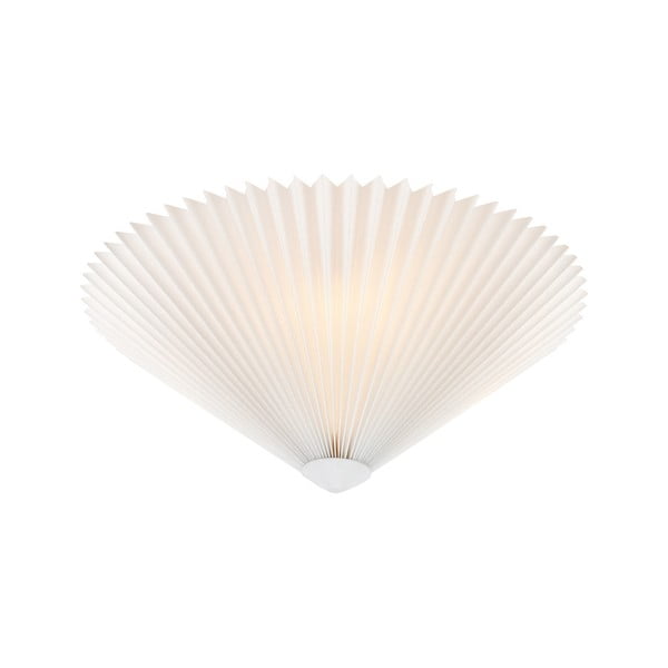 Бяла лампа за таван ø 42 cm Plisado - Markslöjd