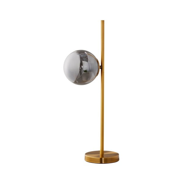Настолна лампа в сиво-златист цвят Sphere - Native