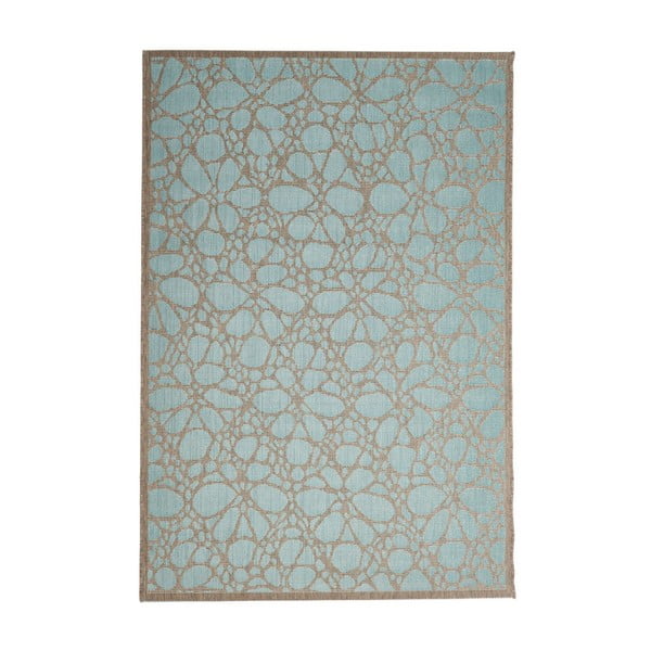 Син килим за открито , 160 x 230 cm Fiore - Floorita