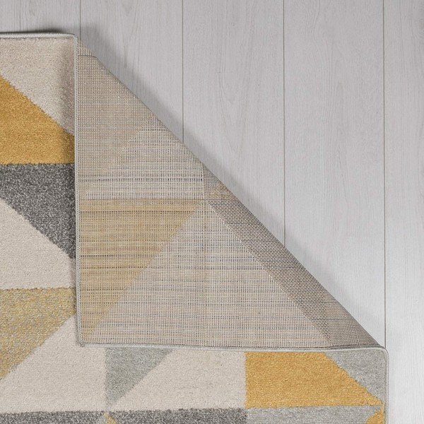 Сив и жълт килим , 133 x 185 cm Urban Triangle - Flair Rugs-image-3