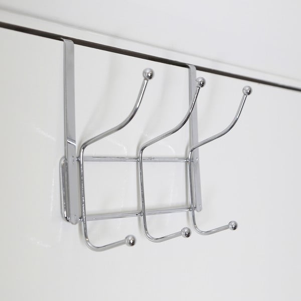 Метален стелаж за врата в сребристо 11 cm Chrome – Premier Housewares-image-3
