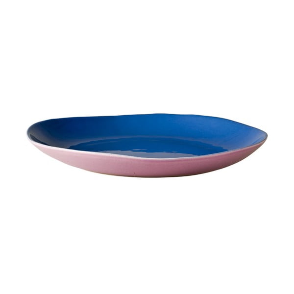 Keramický talíř Blue Pink