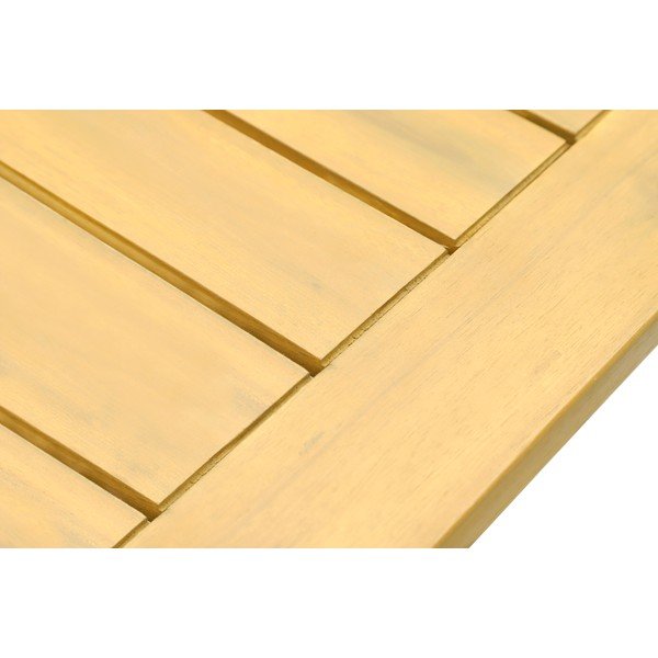 Сив градински холов комплект от масивна акациева дървесина за 5 души Allison - Rojaplast-image-4