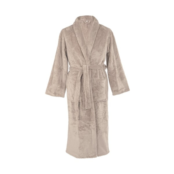 Кафяво-сива хавлия от микроплюш размер L/XL Pippa – Tiseco Home Studio