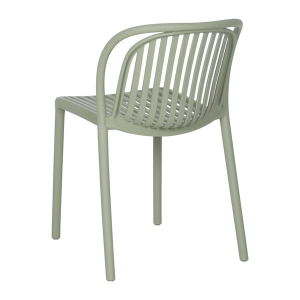 Зелен пластмасов трапезен стол Alia – Ixia-image-4