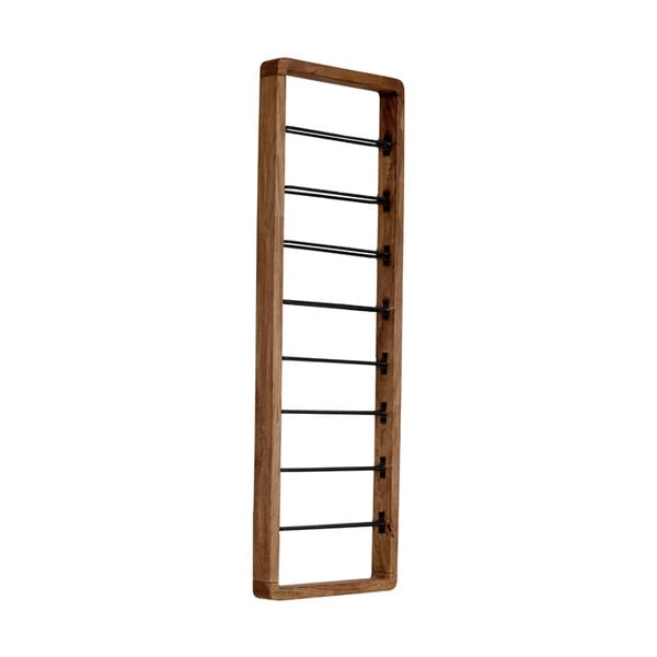 Кафяв стенен стелаж за 8 бутилки вино Sorrento - Light & Living-image-1
